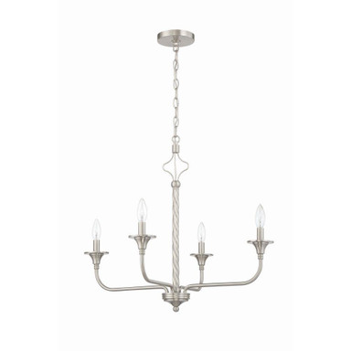 Shirley Broadway - 4 Light Chandelier In Traditional Style-22.99 Inches Tall and 25.98 Inches Wide - 139-BEL-1274858