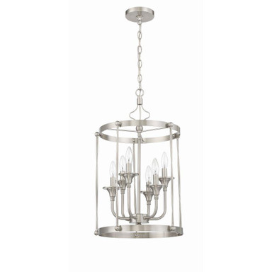 Shirley Broadway - 6 Light Cage Foyer In Traditional Style-23.98 Inches Tall and 15 Inches Wide - 139-BEL-1274862
