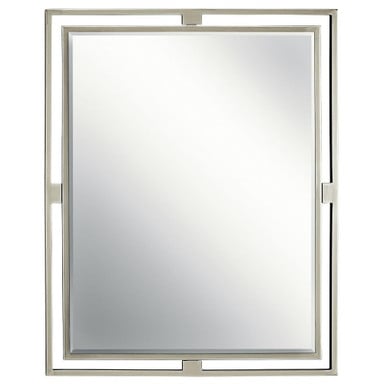 30 Inch Vintage Rectangular Wall Decor Mirror by Bailey Street Home - 147-BEL-1001363