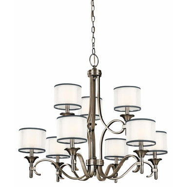 Bentinck Mount 9 Light Oversized Chandelier by Bailey Street Home - 147-BEL-553126