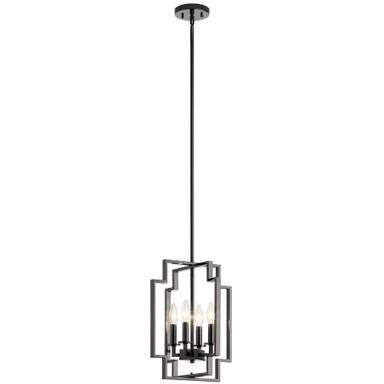 Harrington Alley 4 Light Medium Foyer Chandelier by Bailey Street Home - 147-BEL-2279173