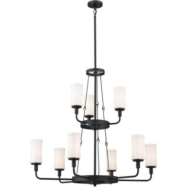 Gleneagles Ridge 9 Light Oversized 2 Tier Chandelier by Bailey Street Home - 147-BEL-1116937