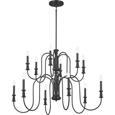 Stanton Gardens 12 Light Oversized 2 Tier Chandelier by Bailey Street Home - 147-BEL-1116956