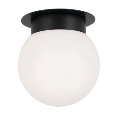 Rowley Cloisters 1 Light 8 Inch Wide Flush Mount by Bailey Street Home - 1292573