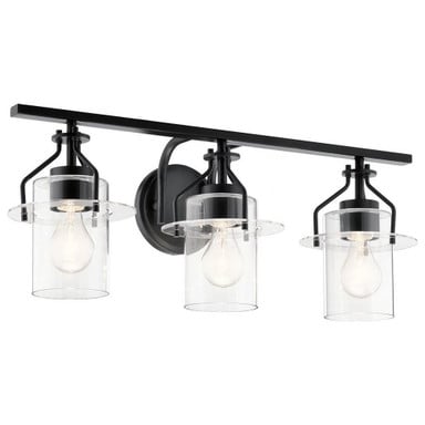 Kingsbury Crescent 3 Light Vanity Light 24 Inch Wide by Bailey Street Home - 147-BEL-1031917