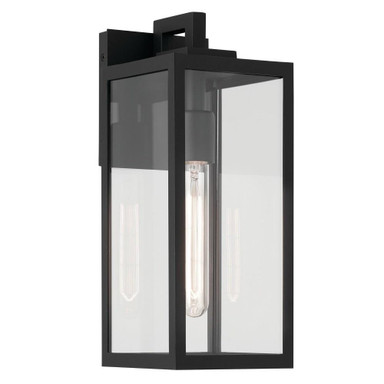 Knox Quadrant 1 Light Outdoor Wall Lantern by Bailey Street Home - 147-BEL-1314422