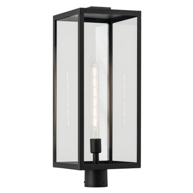 Knox Quadrant 1 Light Outdoor Post Lantern 25.5 x 9.5 In by BSH - 147-BEL-1314426