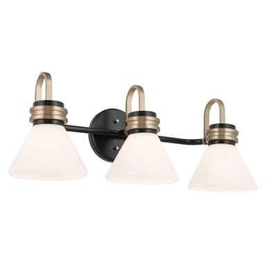 St Helens Villas 3 Light Vanity Light by Bailey Street Home - 1292595