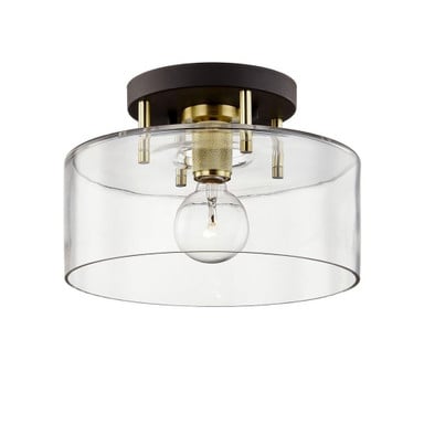 Gean Grove 1 Light 12.25 Inch Wide Semi Flush Mount by Bailey Street Home - 154-BEL-4218073