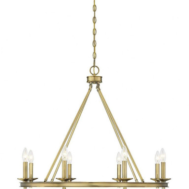 Hunters Buildings 8 Light Large Chandelier by Bailey Street Home - 159-BEL-2893944