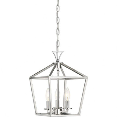 Third Quadrant 3 Light Small Foyer Pendant by Bailey Street Home - 159-BEL-731179
