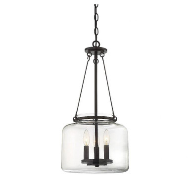Liverpool Link 3 Light Medium Pendant by Bailey Street Home - 159-BEL-600255