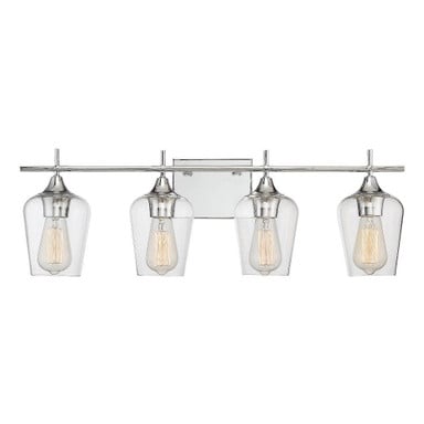 Glencoe Sidings 4 Light Vanity Light by Bailey Street Home - 159-BEL-600234