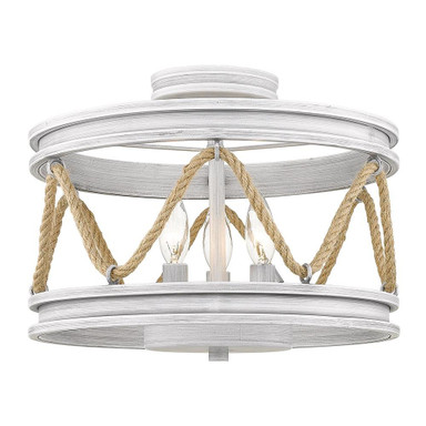 Cil Y Graig 2 Light 14.75 Inch Wide Semi Flush Mount by Bailey Street Home - 170-BEL-2862332
