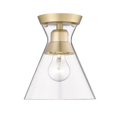 Herbert Leaze 1 Light 7.13 Inch Wide Flush Mount by Bailey Street Home - 170-BEL-1316932