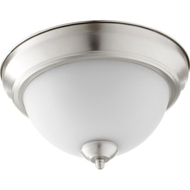 2 Light 11.5 Inch Wide Opal Glass Flush Mount by Bailey Street Home - 183-BEL-906334