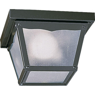 1 Light 7.5 Inch Wide Outdoor Cage Flush Mount by Bailey Street Home - 183-BEL-721024