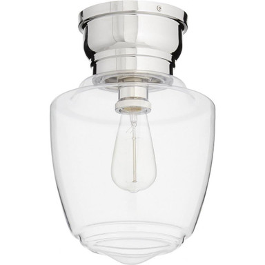 1 Light 9 Inch Wide Flush Mount by Bailey Street Home - 183-BEL-721073