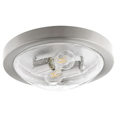 2 Light 13 Inch Wide Clear Glass Flush Mount by Bailey Street Home - 183-BEL-1010126