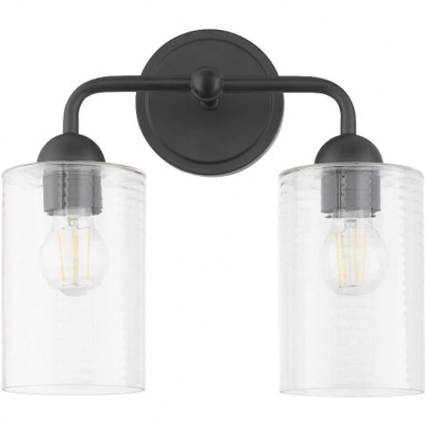 Belvoir Walk 2 Light Vanity Light 13.75 Inch Wide by Bailey Street Home - 183-BEL-1302611
