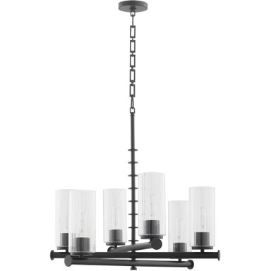 Julian Elms 6 Light Medium Chandelier by Bailey Street Home - 183-BEL-1302614