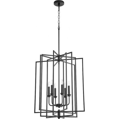Vincent Highway 6 Light Medium Foyer Chandelier by Bailey Street Home - 183-BEL-1106169