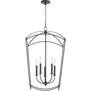 Robert Oak 5 Light Small Foyer Chandelier by Bailey Street Home - 183-BEL-6812-5