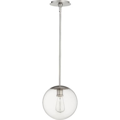 1 Light Small Globe Pendant 10 Inch Tall by Bailey Street Home - 183-BEL-721196