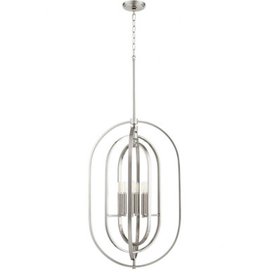 6 Light Large Oval Pendant 32.25 Inch Tall by Bailey Street Home - 183-BEL-906802