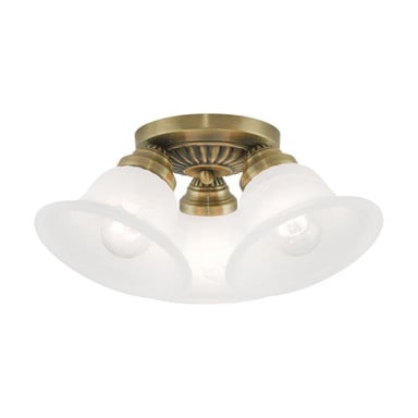 Miramar Avenue 3 Light 14.75 Inch Wide Flush Mount by Bailey Street Home - 218-BEL-1029679