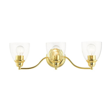 Dolphin Crescent 3 Light Vanity Light by Bailey Street Home - 218-BEL-1012193