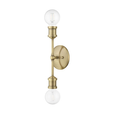 Caernarvon Woods 2 Light Vanity Light by Bailey Street Home - 218-BEL-1219742
