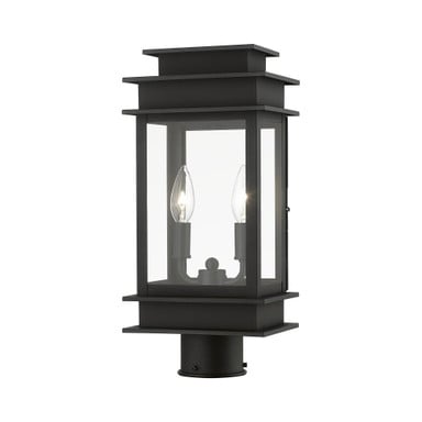 Liphook Close 2 Light Medium Outdoor Post Top Lantern 16.75 x 5.5 In by BSH - 218-BEL-1219581