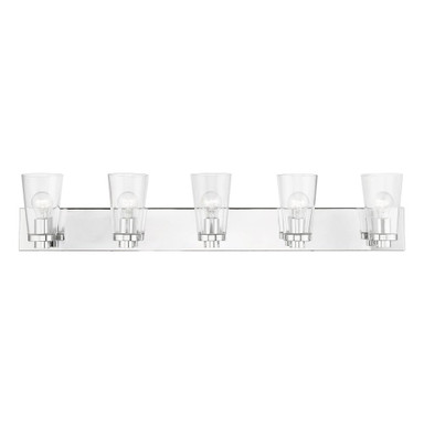 Larkspur Oak 5 Light Contemporary Vanity Light by Bailey Street Home - 218-BEL-1219580