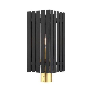 Gray Leys 1 Light Outdoor Post Top Lantern 8 x 19.75 Inches by BSH - 218-BEL-939593