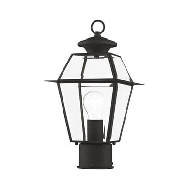 Vaughan Wynd 1 Light Outdoor Post Top Lantern 7.5 x 14 Inches by BSH - 218-BEL-1029696