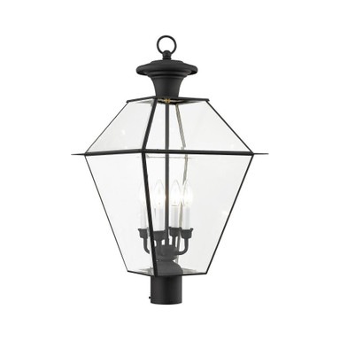 Vaughan Wynd 4 Light Outdoor Post Top Lantern 15 x 27.5 Inches by BSH - 218-BEL-1029710