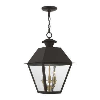 Lawrence Down 3 Light Medium Outdoor Pendant by Bailey Street Home - 218-BEL-1220011