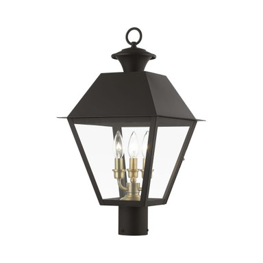 Lawrence Down 3 Light Large Outdoor Post Top Lantern 22 x 12 In by BSH - 218-BEL-1219855