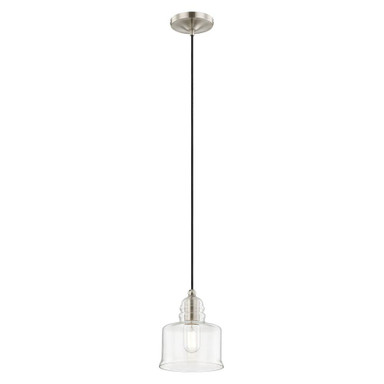 Borough Village 1 Light Small Pendant 9.5 Inch Tall by Bailey Street Home - 218-BEL-522680
