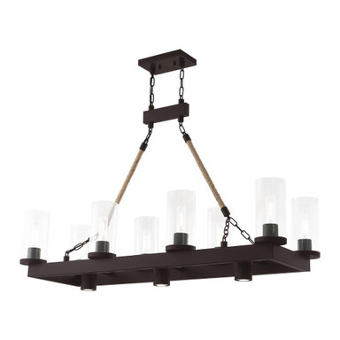 Mill Hill Limes 8 Light Small Chandelier by Bailey Street Home - 218-BEL-614566