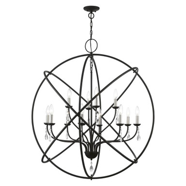 Brentwood Road 12 Light Oversized Foyer Chandelier by Bailey Street Home - 218-BEL-1219856