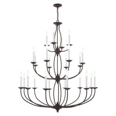 Blackwood Birches 24 Light Oversized Chandelier by Bailey Street Home - 218-BEL-189862