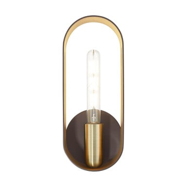 Repton Brow 1 Light Candle Style Wall Sconce by Bailey Street Home - 218-BEL-1012237