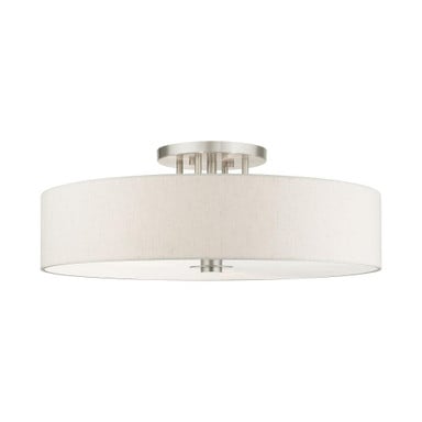 Pleasant Crescent 6 Light Semi Flush Mount by Bailey Street Home - 218-BEL-1012164
