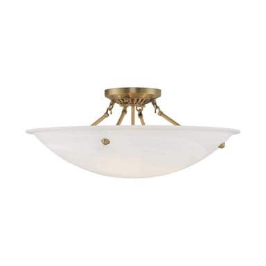 Chelsea Pines 4 Light 24 Inch Wide Flush Mount by Bailey Street Home - 218-BEL-1029736
