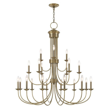 Parsons Lanes 21 Light Oversized Chandelier by Bailey Street Home - 218-BEL-614618