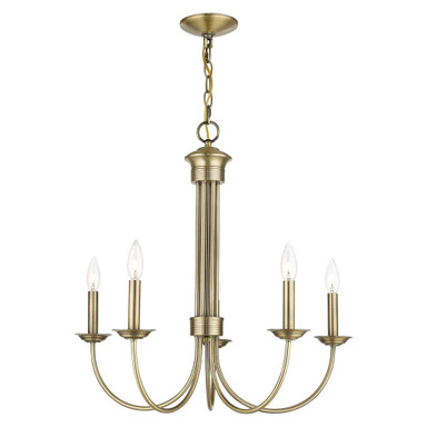 Parsons Lanes 5 Light Medium Chandelier by Bailey Street Home - 218-BEL-614620