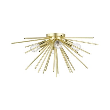 Further Green Road 4 Light 25 Inch Wide Flush Mount by Bailey Street Home - 218-BEL-1219889