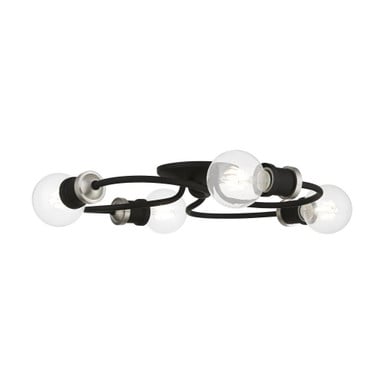 Severn Barton 4 Light 16 Inch Wide Flush Mount by Bailey Street Home - 218-BEL-1220264